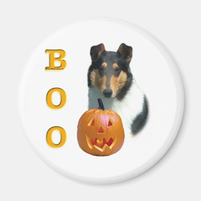 Smooth Collie Boo  - Magnet (Front)