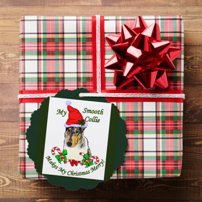 Smooth Collie Christmas Gifts Ornament (Insitu (Gift))