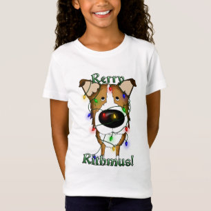 Smooth Collie Christmas Lights T-Shirt