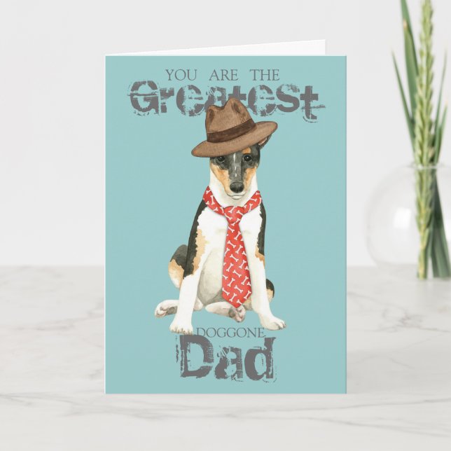 Smooth Collie Dad Card (Front)