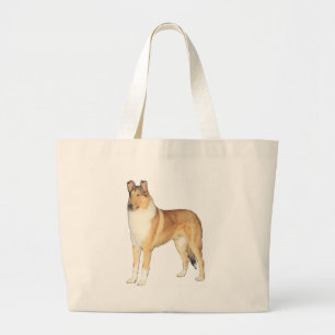 Smooth Collie Gifts Large Tote Bag