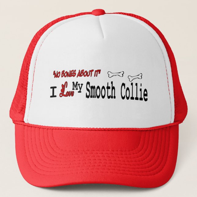 SMOOTH COLLIE Gifts Trucker Hat (Front)