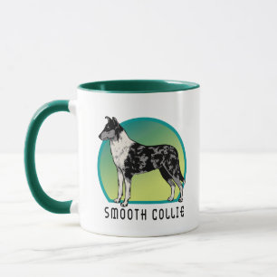 Smooth collie mug