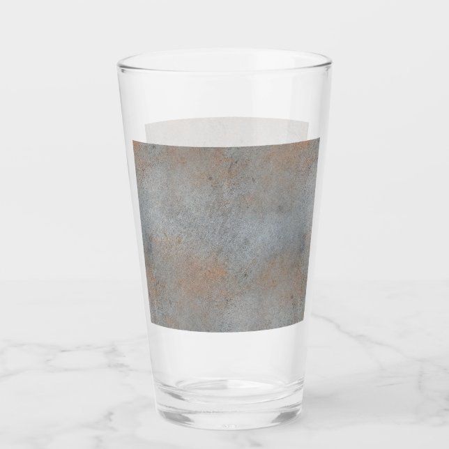 Smooth Concrete Cement With Clay Image Glass (Front)