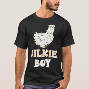 Smooth Cuddly Bird Silky Chicken Silkie Boy Silkie T-Shirt
