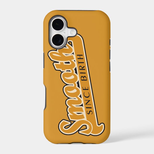 SMOOTH custom iPhone case (Back)