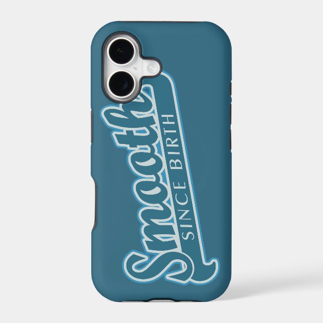 SMOOTH custom iPhone case (Back)