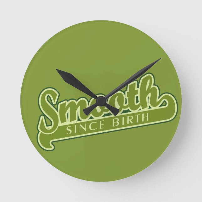 SMOOTH custom wall clock (Front)