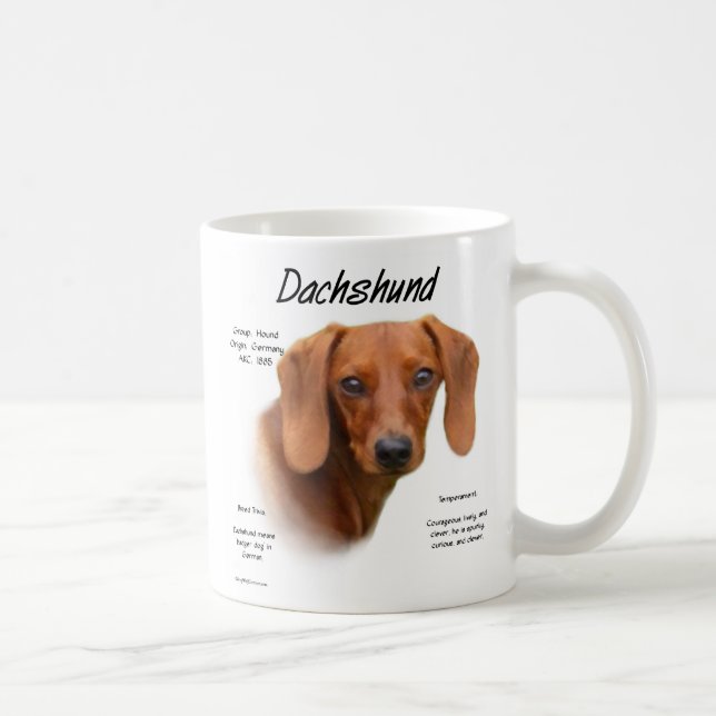 Smooth Dachshund Mug (Right)
