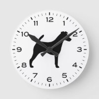 Smooth Fox Terrier Dog Breed Silhouette
