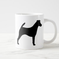 Smooth Fox Terrier Dog Breed Silhouettes