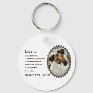 Smooth Fox Terrier Gifts Key Ring