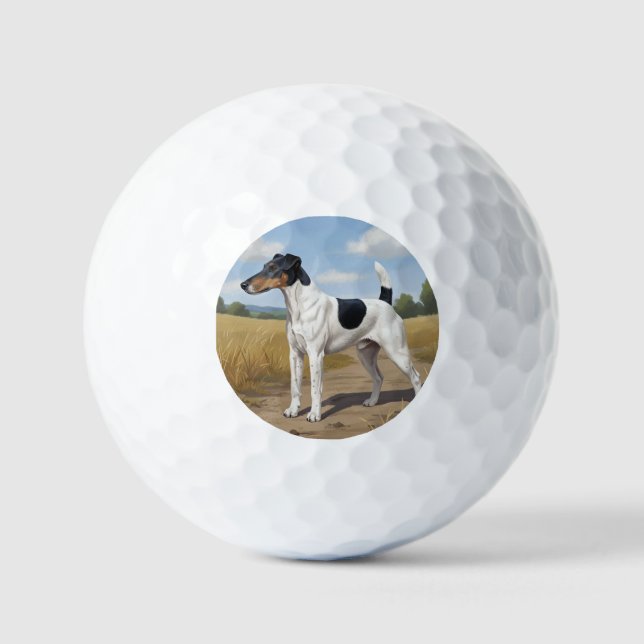 Smooth Fox Terrier Golf Balls (Front)