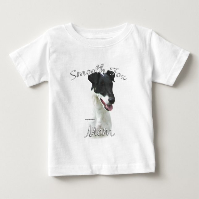 Smooth Fox Terrier Mum 2 Baby T-Shirt (Front)