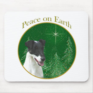 Smooth Fox Terrier Peace Mouse Pad