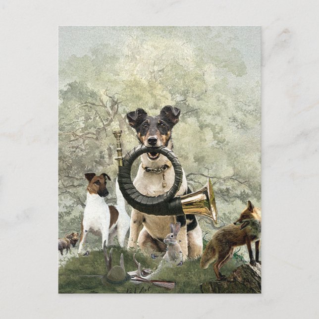 Smooth Fox Terrier  Postcard (Front)