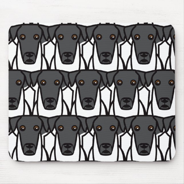 Smooth Fox Terriers Mouse Pad (Front)