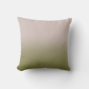 Smooth gradient summer colors fashion simple color cushion