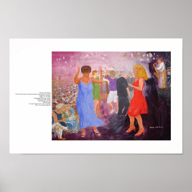 Smooth Jazz Festival Poster (Front)