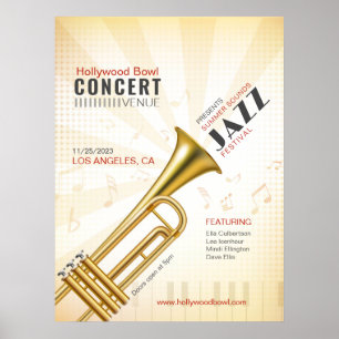 Smooth Jazz/Music Event Poster