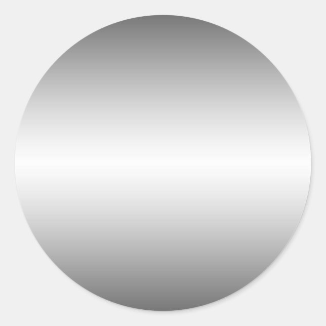 Smooth Metal Look Sticker (Front)