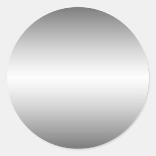 Smooth Metal Plate Look Sticker