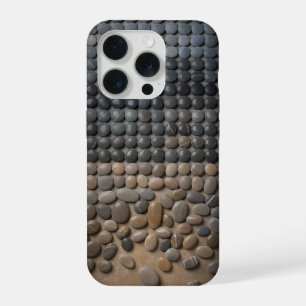 Smooth Pebbles Beach Stones Nature Photography Art iPhone 15 Pro Case