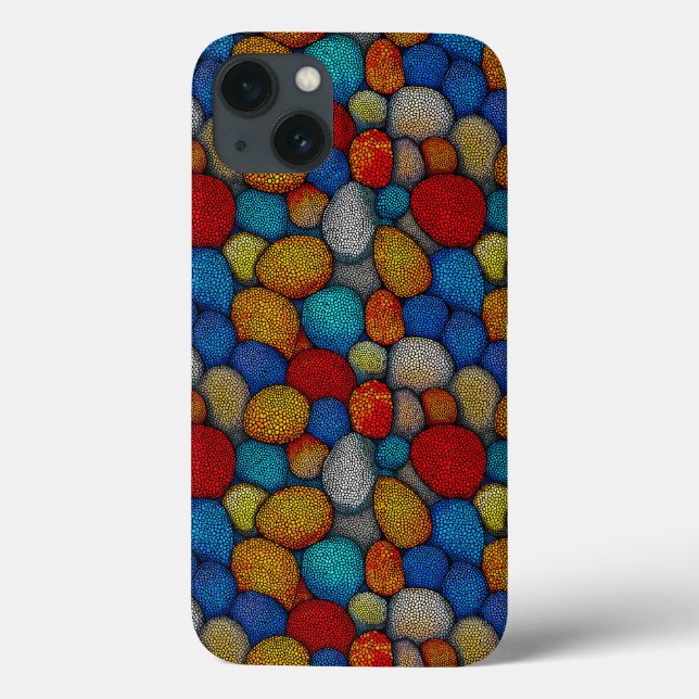 Smooth Pebbles Minimal Nature Stone Design Case-Mate iPhone Case (Back)