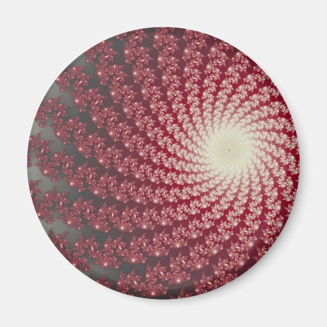 Smooth Red Whirlpool2 Magnet (Front)