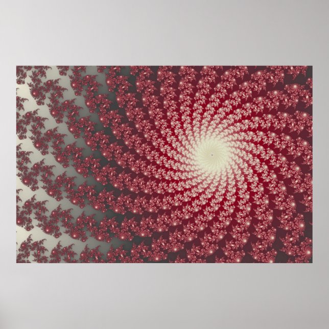 Smooth Red Whirlpool2 Poster (Front)