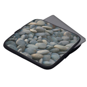 smooth rocks laptop sleeve