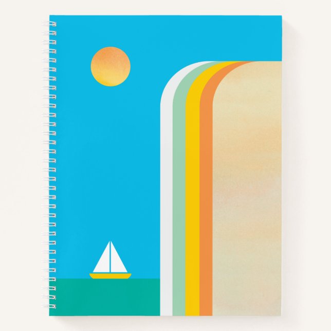 Smooth Sailin Spiral Notebook (Front)