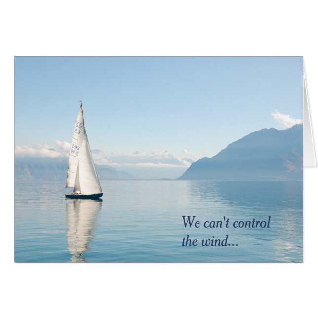 Smooth Sailing Encouragement (Front Horizontal)