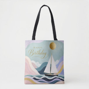 Smooth Sailing into Another Year Tote Bag