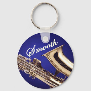 Smooth Saxophone Key Ring
