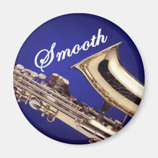Smooth Saxophone Magnet