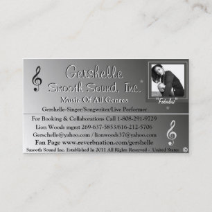 Smooth Sound, Inc. Business Card