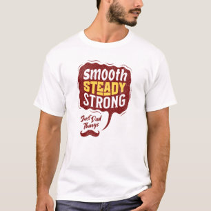 Smooth Strong Dad Father's Day Gifts Retro T-Shirt