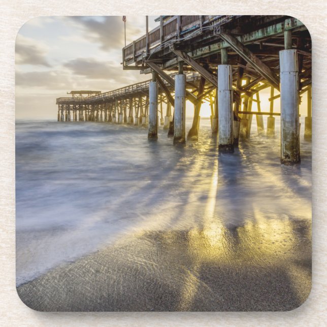 Smooth Waves At Cocoa Pier Coaster (Front)