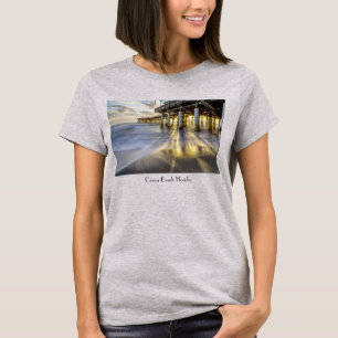 Smooth Waves At Cocoa Pier T-Shirt