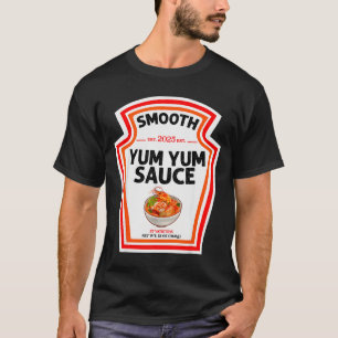 Smooth Yum Yum Sauce Condiment Costume Matching T-Shirt