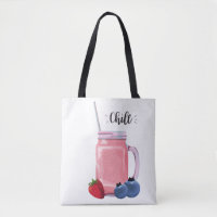 Smoothie tote bag