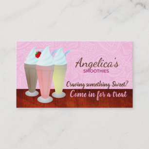 Smoothies Slogans Business Cards