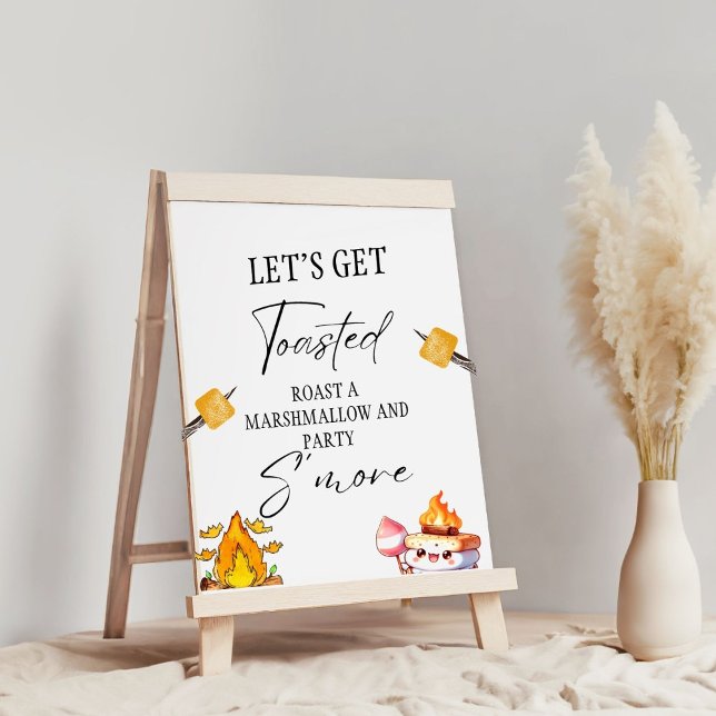 S'more Bar Menu Sign Smore Bar S'mores Station Out (Creator Uploaded)