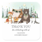S'more Camping Bear Fox Racoon Bonfire Birthday 