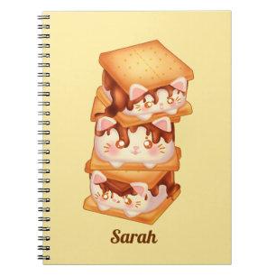S'more Chocolate Cats Notebook
