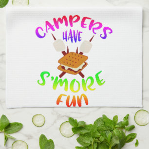 Smore fun  tea towel