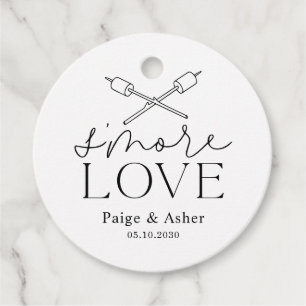 Smore Love Wedding Bridal Birthday Party Favour Ta Tags