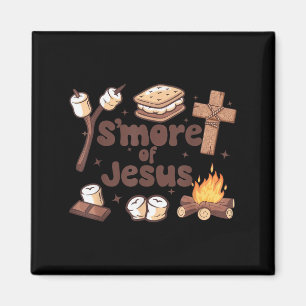 Smore Of Jesus Christian Camper Camng Lover Magnet