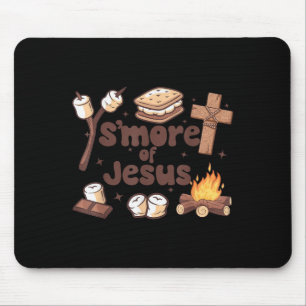 Smore Of Jesus Christian Camper Camng Lover  Mouse Pad